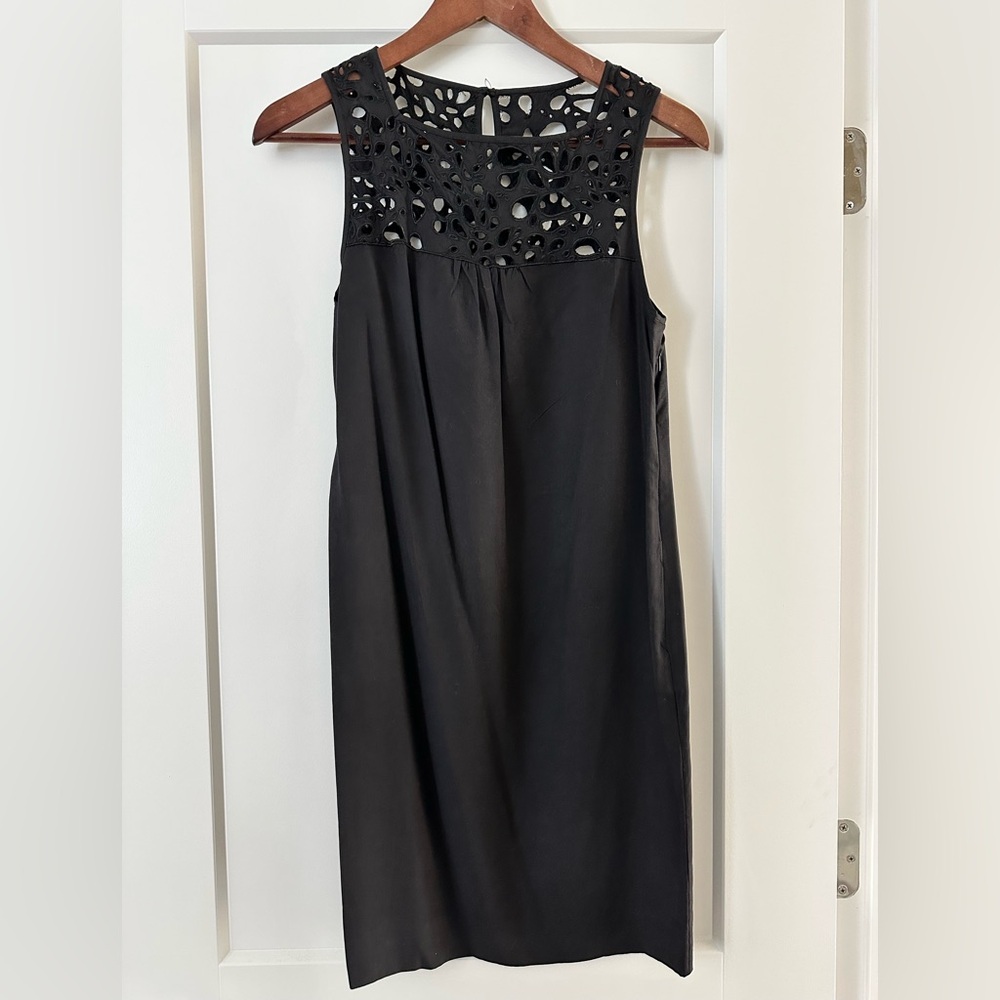 Catherine Malandrino Black mini dress (LBD) size 2, pre owned